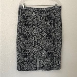Used snake print skirt by who what wear